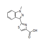 2-(1-Methyl-3-indazolyl)thiazole-4-carboxylic Acid