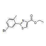 Ethyl 2-(5-Bromo-2-methylphenyl)thiazole-4-carboxylate