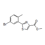 Methyl 2-(5-Bromo-2-methylphenyl)thiazole-4-carboxylate