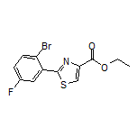 Ethyl 2-(2-Bromo-5-fluorophenyl)thiazole-4-carboxylate