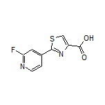 2-(2-Fluoropyridin-4-yl)thiazole-4-carboxylic Acid