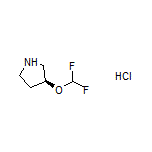 (S)-3-(Difluoromethoxy)pyrrolidine Hydrochloride