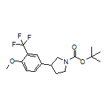 1-Boc-3-[4-methoxy-3-(trifluoromethyl)phenyl]pyrrolidine