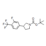 1-Boc-3-[3-fluoro-4-(trifluoromethyl)phenyl]pyrrolidine