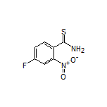 4-Fluoro-2-nitrobenzothioamide