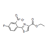 Ethyl 2-(4-Fluoro-2-nitrophenyl)thiazole-4-carboxylate