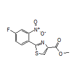 Methyl 2-(4-Fluoro-2-nitrophenyl)thiazole-4-carboxylate