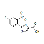 2-(4-Fluoro-2-nitrophenyl)thiazole-4-carboxylic Acid