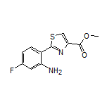 Methyl 2-(2-Amino-4-fluorophenyl)thiazole-4-carboxylate