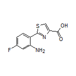 2-(2-Amino-4-fluorophenyl)thiazole-4-carboxylic Acid