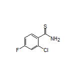 2-Chloro-4-fluorobenzothioamide