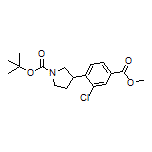 Methyl 4-(1-Boc-3-pyrrolidinyl)-3-chlorobenzoate