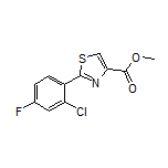 Methyl 2-(2-Chloro-4-fluorophenyl)thiazole-4-carboxylate