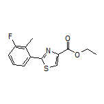 Ethyl 2-(3-Fluoro-2-methylphenyl)thiazole-4-carboxylate