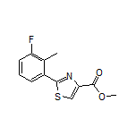 Methyl 2-(3-Fluoro-2-methylphenyl)thiazole-4-carboxylate