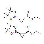 cis-2-(Ethoxycarbonyl)cyclopropylboronic Acid Pinacol Ester