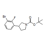 1-Boc-3-(3-bromo-2-fluorophenyl)pyrrolidine