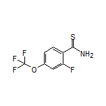 2-Fluoro-4-(trifluoromethoxy)benzothioamide