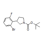 1-Boc-3-(2-bromo-6-fluorophenyl)pyrrolidine