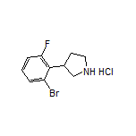 3-(2-Bromo-6-fluorophenyl)pyrrolidine Hydrochloride