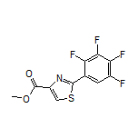 Methyl 2-(2,3,4,5-Tetrafluorophenyl)thiazole-4-carboxylate