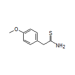 2-(4-Methoxyphenyl)ethanethioamide