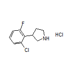 3-(2-Chloro-6-fluorophenyl)pyrrolidine Hydrochloride