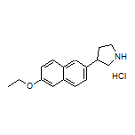 3-(6-Ethoxy-2-naphthyl)pyrrolidine Hydrochloride