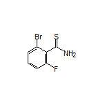 2-Bromo-6-fluorobenzothioamide