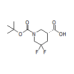 (R)-1-Boc-5,5-difluoropiperidine-3-carboxylic Acid