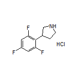 3-(2,4,6-Trifluorophenyl)pyrrolidine Hydrochloride