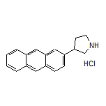 3-(2-Anthracenyl)pyrrolidine Hydrochloride