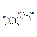 2-(5-Bromo-2,4-difluorophenyl)thiazole-4-carboxylic Acid