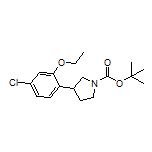 1-Boc-3-(4-chloro-2-ethoxyphenyl)pyrrolidine