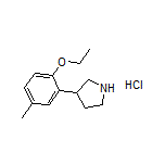 3-(2-Ethoxy-5-methylphenyl)pyrrolidine Hydrochloride