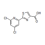 2-(4,6-Dichloropyridin-2-yl)thiazole-4-carboxylic Acid