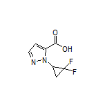 1-(2,2-Difluorocyclopropyl)-1H-pyrazole-5-carboxylic Acid