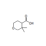 3,3-Dimethyltetrahydro-2H-pyran-4-carboxylic Acid