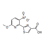 2-(6-Methoxy-3-nitropyridin-2-yl)thiazole-4-carboxylic Acid