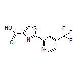 2-[4-(Trifluoromethyl)pyridin-2-yl]thiazole-4-carboxylic Acid