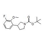 1-Boc-3-(3-fluoro-2-methoxyphenyl)pyrrolidine