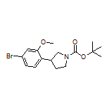 1-Boc-3-(4-bromo-2-methoxyphenyl)pyrrolidine