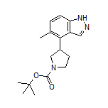 4-(1-Boc-3-pyrrolidinyl)-5-methyl-1H-indazole