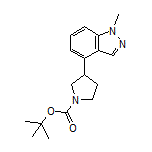 4-(1-Boc-3-pyrrolidinyl)-1-methyl-1H-indazole