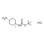 trans-1-(Boc-amino)-1-methylcyclohexane-4-amine Hydrochloride
