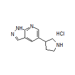 5-(3-Pyrrolidinyl)-1H-pyrazolo[3,4-b]pyridine Hydrochloride