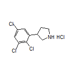 3-(2,3,5-Trichlorophenyl)pyrrolidine Hydrochloride