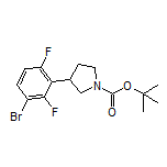 1-Boc-3-(3-bromo-2,6-difluorophenyl)pyrrolidine