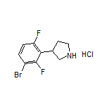 3-(3-Bromo-2,6-difluorophenyl)pyrrolidine Hydrochloride