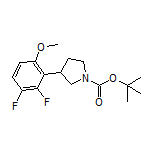 1-Boc-3-(2,3-difluoro-6-methoxyphenyl)pyrrolidine